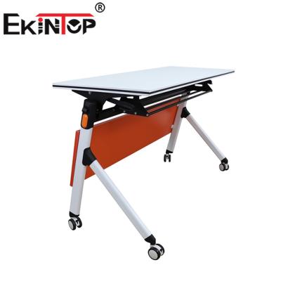 China Wholesale Modern Ekintop Foldable Factory School Student Training Desks And Chairs for sale