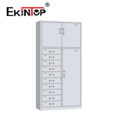 China Ekintop Customizable Factory Wholesale Ten Drawer Metal Filing Cabinet for Office for sale