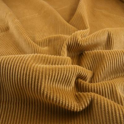 China 100% cotton corduroy fabric for garment and hometextile antistatic for sale