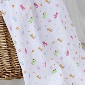 China 6 70*70cm Anti-Static Wholesale Muslin Adjusts 100% Cotton Printing Double Layers Gauze Cloth Baby Diaper for sale