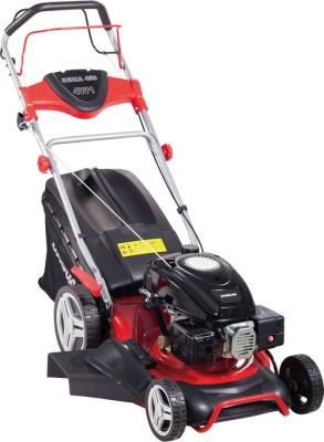 China 4 In 1 Self Propelled Petrol Lawnmower / Self Drive Petrol Lawn Mowers With Roller for sale