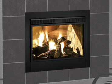 China Home Decoration Direct Vent Gas Insert Fireplace With Variable Speed Blower for sale