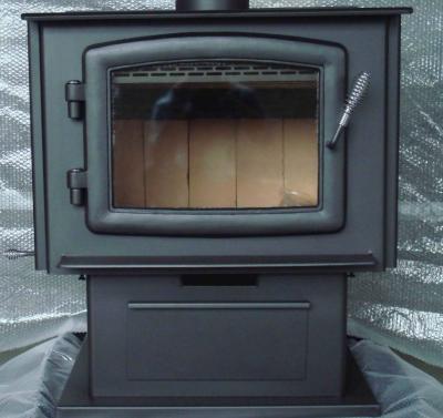 China High Efficiency Wood Stove / Freestanding Wood Stoves For Mobile Homes for sale