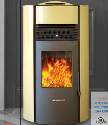 China CE / UL / EPA Approved Wood Pellet Boiler Stove Stand Alone With Air Heating for sale