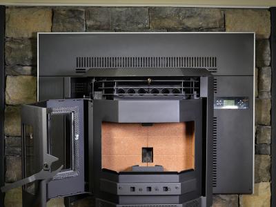 China Energy Saving Insert Wood Pellet Stoves , Wood Burning Insert Stoves for sale