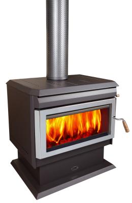 China High Heat Output Freestanding Wood Burning Stove For Heating Low Emission for sale