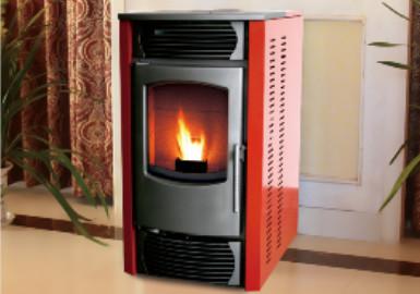 China Multi Function High Efficiency Pellet Stove Without Electricity Mechanical Control for sale