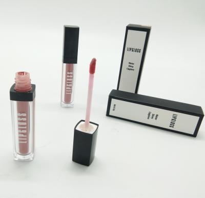 China Waterproof Wholesale Private Label Lip Gloss Long Lasting Matte Lip Gloss Custom Logo for sale