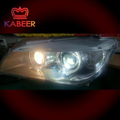 China Same As Genuine F02 Facelift Headlight For BMW 7' 2009 - 2012 Facelift Modified Upgrade To 2014 F02 Xenon Headlight Angel Eye DRL for sale