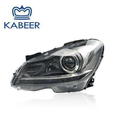 China Same As Genuine Kabeer Aftermarket Headlight For Benz C Class W204 Headlight HID Lighting Year 2012-2014 for sale