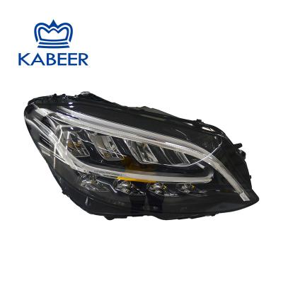 China Same As Genuine Auto Light System For Mercedes C Class Headlight W205 Xenon Headlight 2018 Year New Style for sale