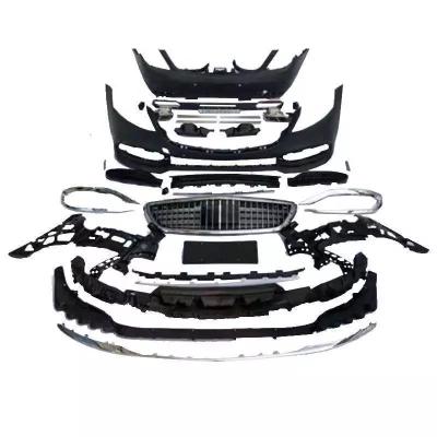 China Same As Genuine Kabeer S Class W222 Upgrade To BMH W222 Body Parts For E Class Model Old Upgrade To New Body Kit For Mercedes W222 Car Bumpers for sale