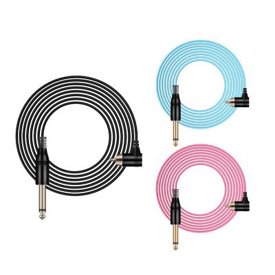 China Tattoo Supplies Tattoo Machine Power Electrical Wire Supply Clip RCA Style Silicone Jacket Strong Copper Cable for sale