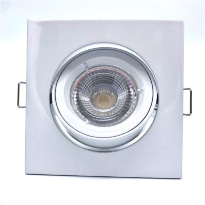 China Modern Square Shape 7w Ceiling Downlight Led Ceiling Spot Downlight Fixture for sale