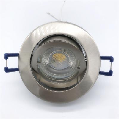 China Good Quality Modern Matrix Cast Led Downlight Gu10 Downlight Fixture Round Recessed Downlight Fittings for sale