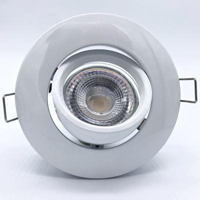 China Embeded high lumens led spot light fitting from Foshan white paint fabrication aluminum fittings for sale