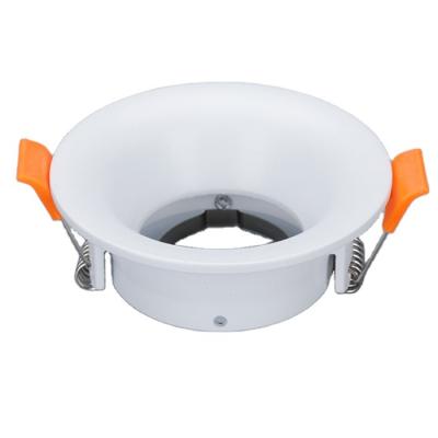 China Modern Die Casting 90mm Aluminum Anti Glare Recessed Downlight mr16 gu10 downlight for sale