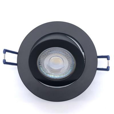 China Modern dimmable led spot light frame gu10 housing spotlight fitting good quality for sale