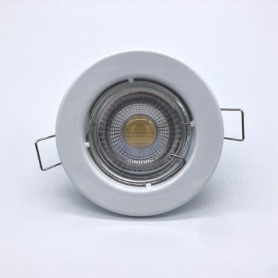 China Hotel indoor LED mr16 ceiling spotlight gu10 lighting frame 9W with 2yars warranty for sale