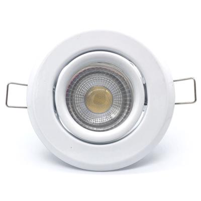 China modern cheap price metal material spotlight fitting 80mm diameter gu10 led spot light frame for sale