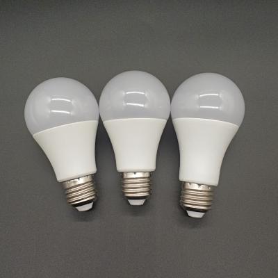 China A60 220 Degree B22 E27 5W 7W 9W 12W 15W 18W LED Light Bulb Residential Plastic Lamp Bulb For SKD for sale