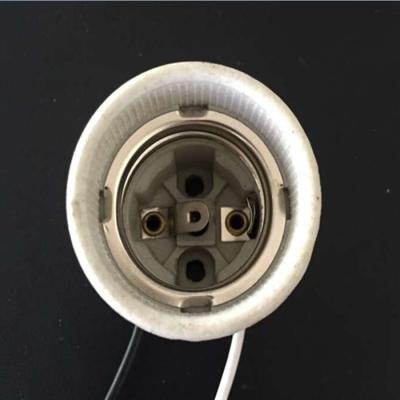 China Screw CE Certification And Ceramic Screw Style E27 Bulb Holder Socket for sale