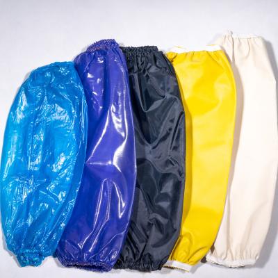 China Anti-oil PVC sleeves for sale