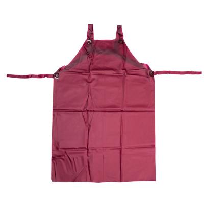 China Industry red rubber apron for sale