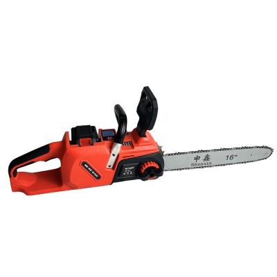 China Long endurance Easy To Operate 4500r/min 16inch Mini Electric Chainsaw Industrial Battery Chainsaw for sale