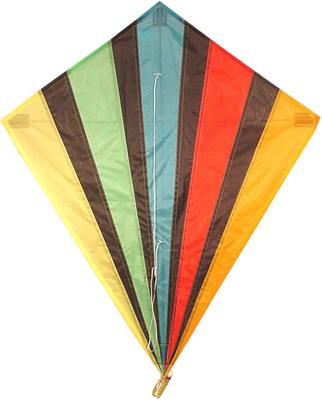 China Special Design Sky Diamond Kite , Easy Assembled Single String Kite For Beginner for sale