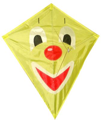 China Single Line Type Diamond Stunt Kite Kite 82*88cm Nylon Or Polyester Material for sale