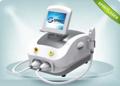 China 2 Handles Hair And Tattoo Removal SHR Laser Machine For Salon , Spa , Clinic for sale