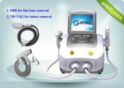 China Dual Handpieces 2 In 1 Laser Tattoo Removal Machine For Washing Incarnadining Lip for sale