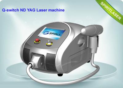 China Pigment Q - switched ND YAG Laser Tattoo Removal Machine No Side Effect for sale