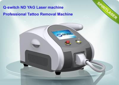 China 1064nm / 532nm Q-switch ND YAG Laser Age Spot Remover , Unwanted Tatoo Cleaner for sale