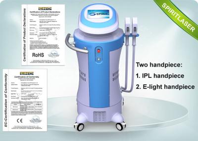 China 2 Handles E Light IPL Beauty Machine For Skin Rejuvenation /  Face Lift  Machine for sale