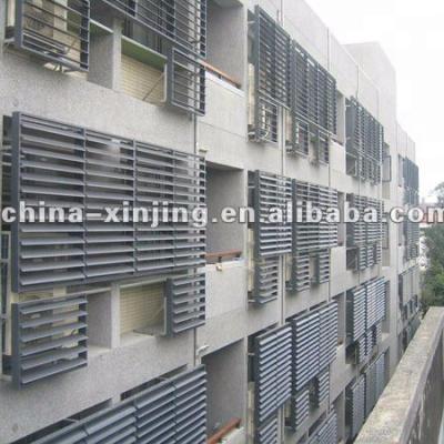 China NEW Outdoor Patio Area Sun Canopy Exterior Wall Aluminum Curtain Wall / Extruded Elliptical Sun Canopy for sale