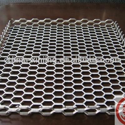 China Integrated Decorative Interior Ceilings Mesh Metal Expanded Mesh Ceiling Panel for sale