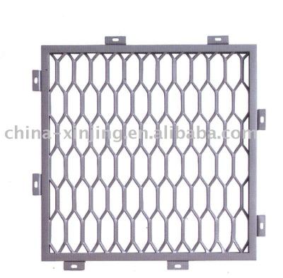 China Artistic Ceilings Aluminum Stretched Mesh Ceiling for sale