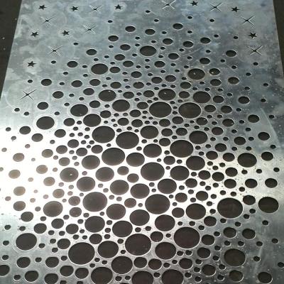 China Artistic Ceilings High Quality CNC Perforated Aluminum Decorative Square Hole Ceiling for sale