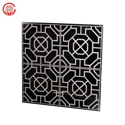 China 304 Modern Good Quality Unique Decorative Square Mirror Shape Ceiling Tiles Stainless for sale