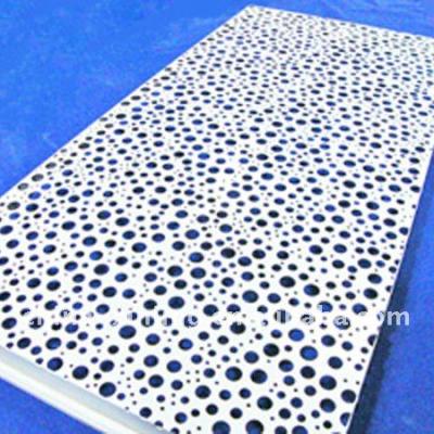 China Artistic ceilings hook on perforated metal ceiling /decorative aluminum ceiling panel for sale