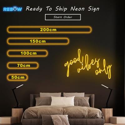 China LANDSCAPE Free Drop Shipping Wall 50cm12V Flexible Custom Acrylic Letters Logo Signage Electronic Led One Light Good Vibraphone Neon Sign for sale