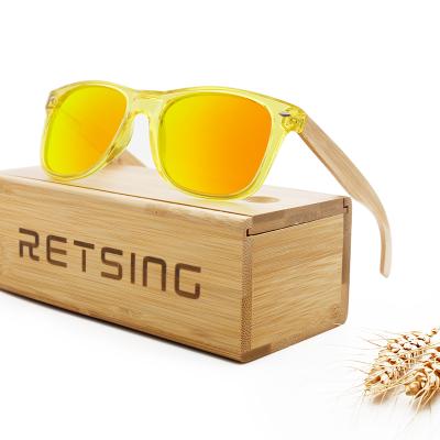 China Designer Wooden Sunglasses Made of Bamboo Wooden Fashion Sunglasses Plastic Frame Sun Glasses Wholesale from China for sale