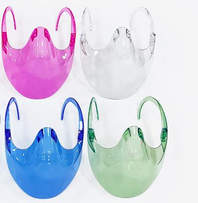 China Anti Fog Cover Device Protective Mask Sun Shade Glasses Protect Colorful Anti Fog Plastic Protective Mask for sale