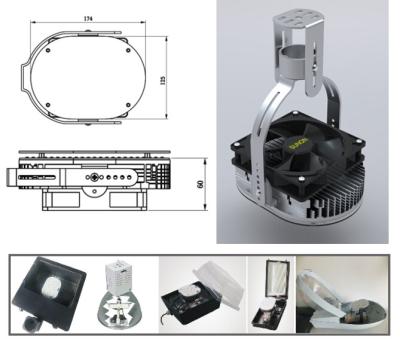 China Uniform Led Shoebox Retrofit Kits With Cree Leds Easy To Install for sale