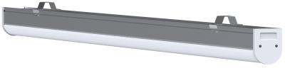 China CE RoHS Certification LED Batten Lights 42*52*1200mm Oxidized Sliver for sale