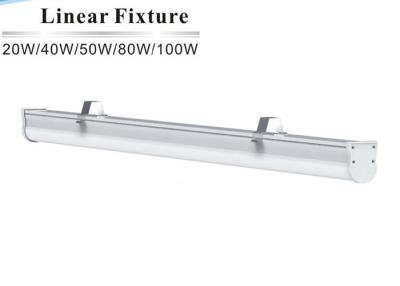 China 4ft Batten Fluorescent Light Fittings 40W Replacement With Epistar Leds for sale