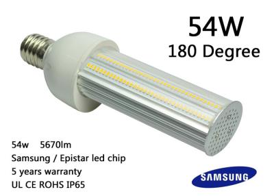 中国 IP65 は 180 程度 54W E27 E40 LED のトウモロコシの街灯の球根を防水します 販売のため