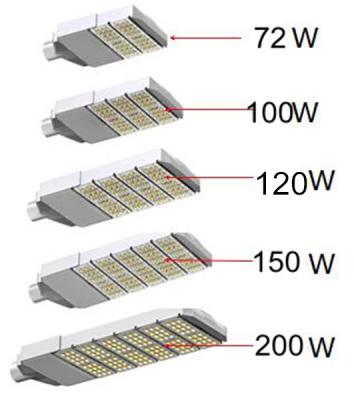 China Cree Chip IP65 Outdoor High Power Led Street Light Aluminum With 50000h lifespan for sale